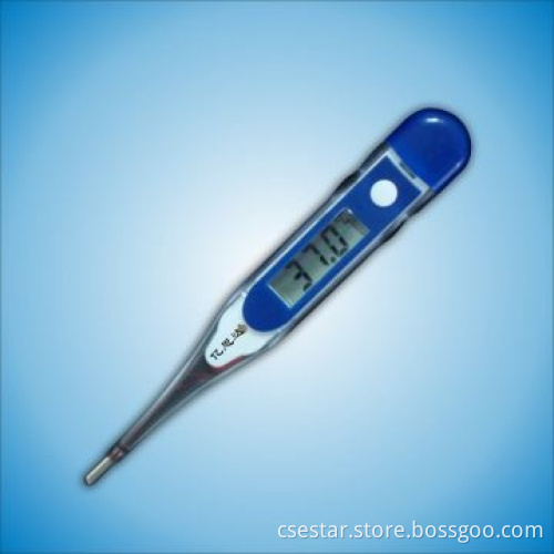 New electronic thermometer with waterproof, Features hard head, CE, FDA, RoHS, ISO9001, ISO13485